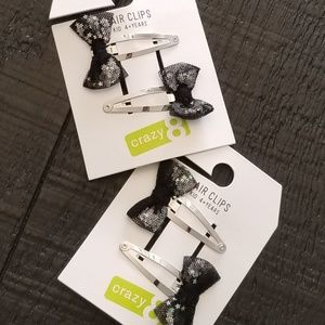 NWT Girl's Hair Clips (2 sets)